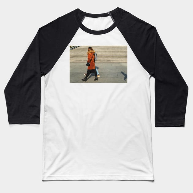 Wang fu jing street Baseball T-Shirt by jasminewang